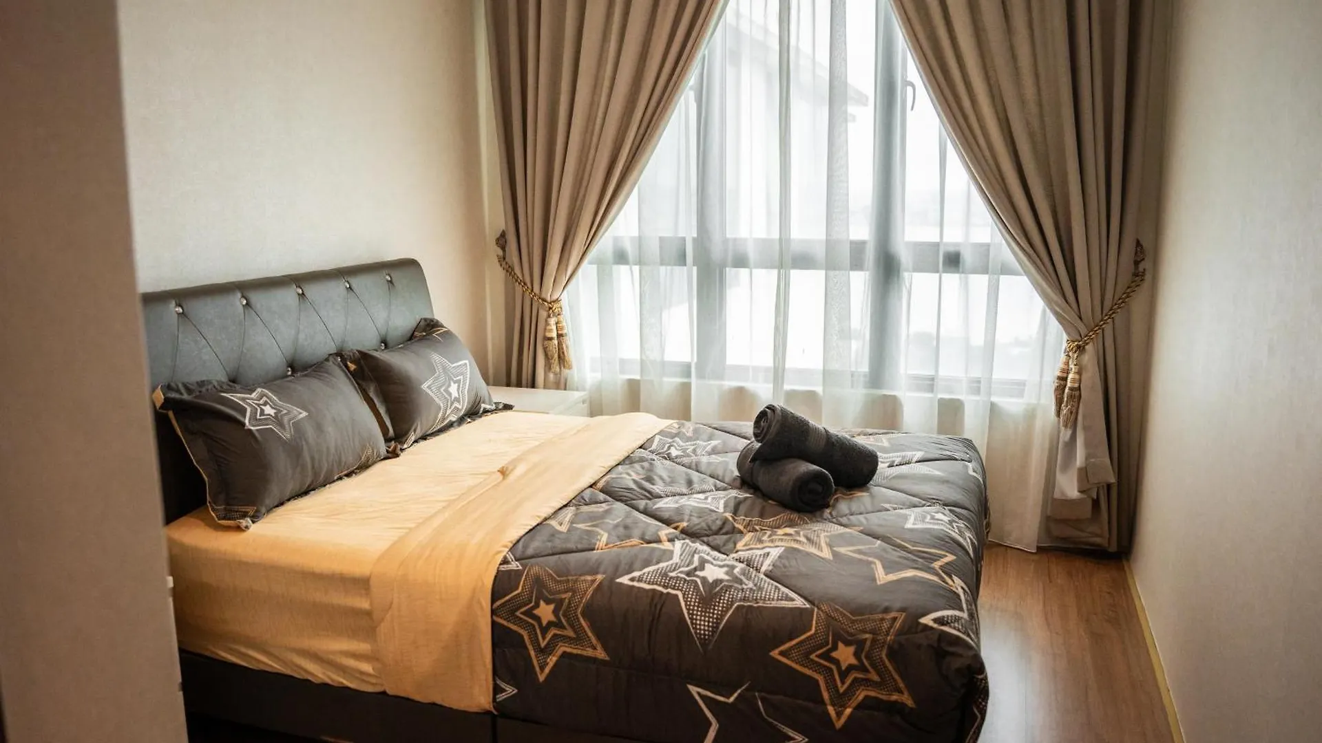Lejlighed Homely Marina View 3Br Permas W Bathtub & Seaview Balcony Permas By Our Stay Johor Bahru Malaysia